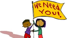  two kids holding a sign saying need your help